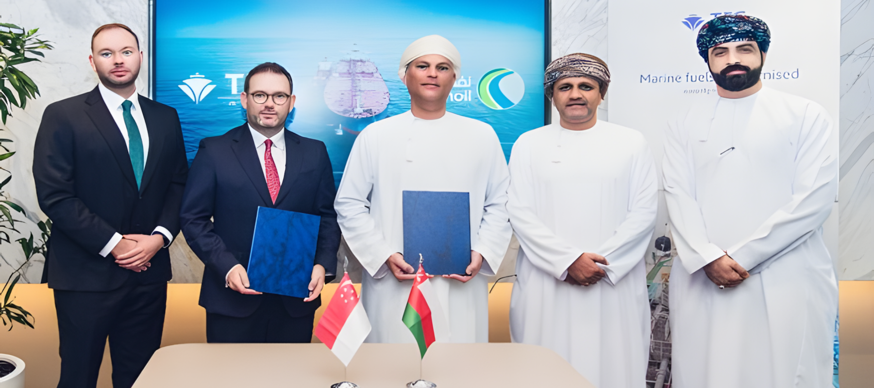 Oman Oil Marketing Company und TFG Marine gründen Joint Venture für die Lieferung von Bunkertreibstoffen